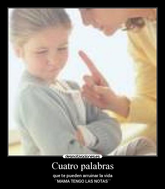Cuatro palabras - 