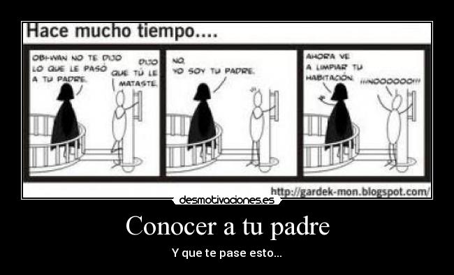 Conocer a tu padre -