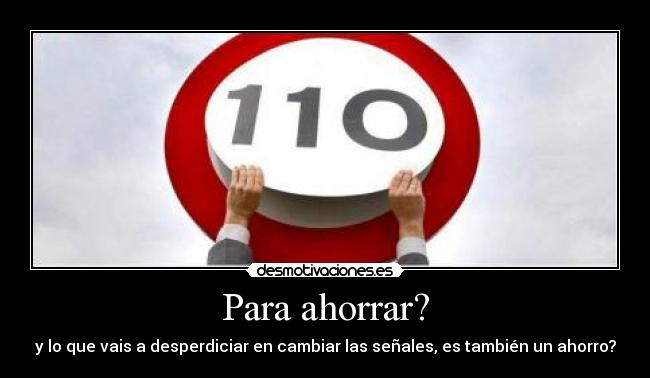 Para ahorrar? - 
