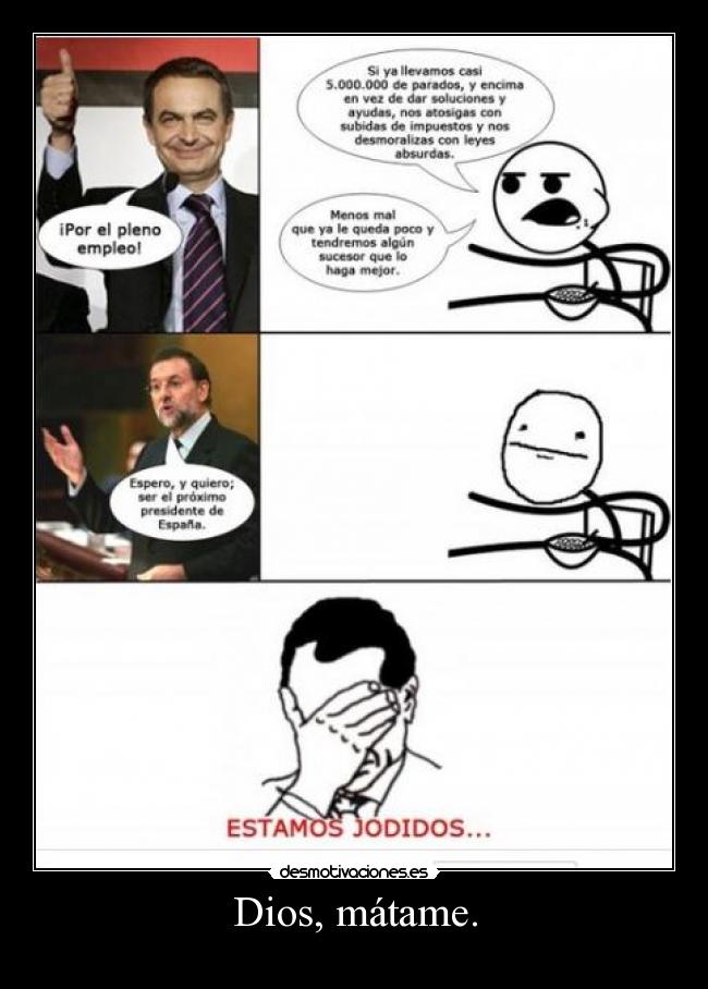 carteles dios mrkretos desmotivaciones