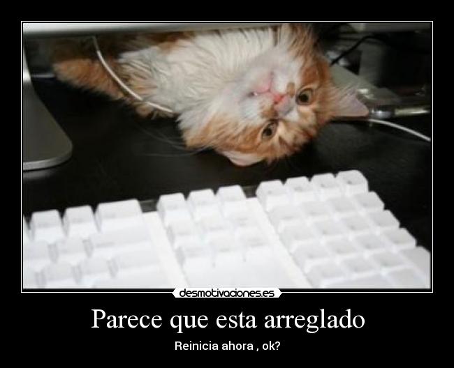 Parece que esta arreglado - 