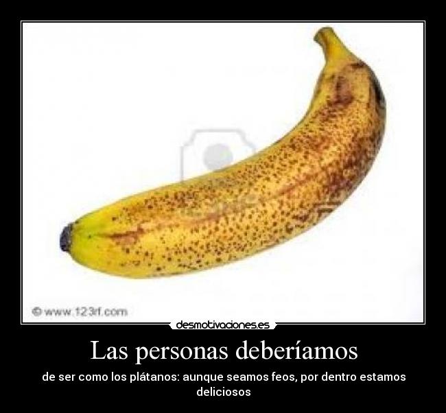 carteles platano desmotivaciones