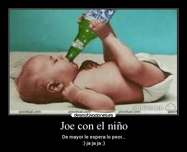 Joe con el niño - 