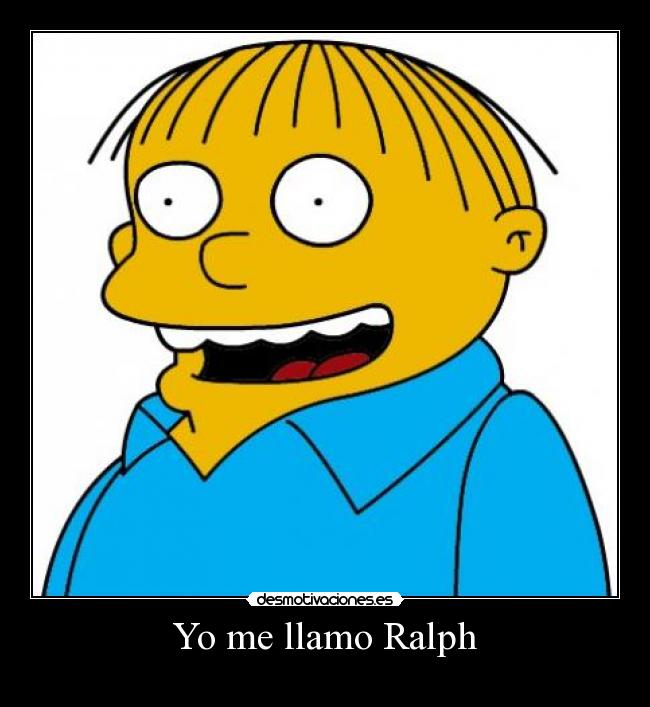 Yo me llamo Ralph -