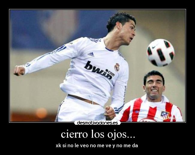 cierro los ojos... - 