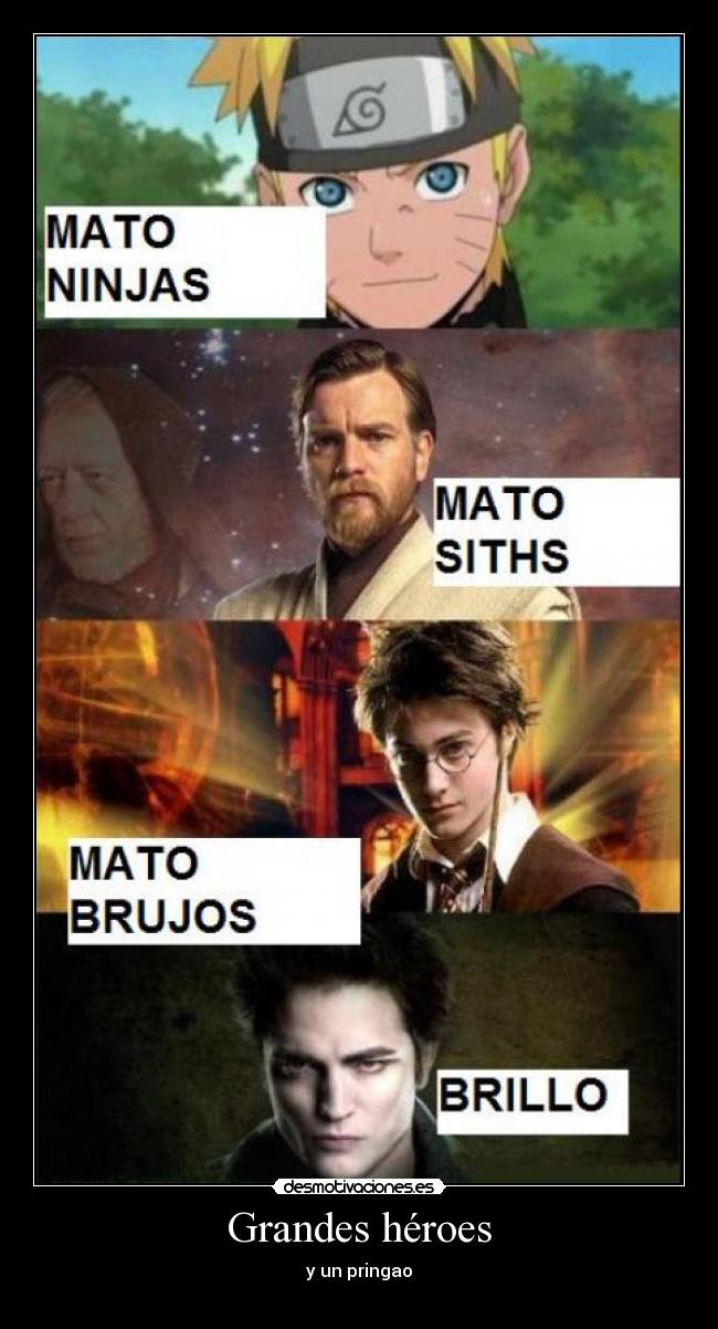 Grandes héroes - y un pringao