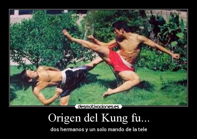 Origen del Kung fu... -