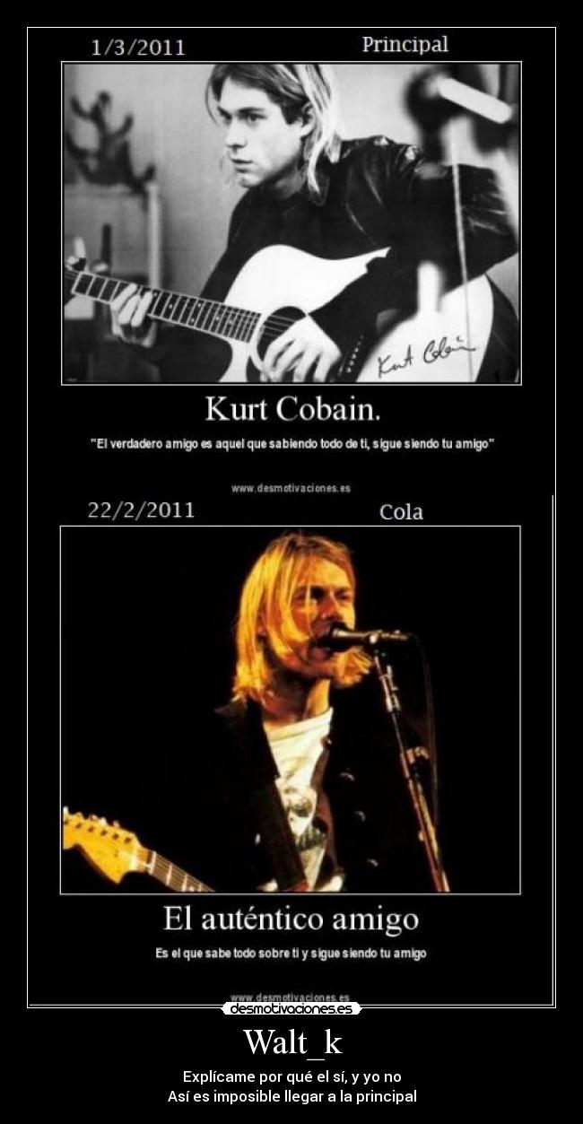 Walt_k - Explícame por qué el sí, y yo no
Así es imposible llegar a la principal