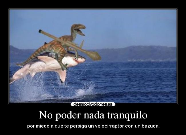 carteles velocirraptor desmotivaciones