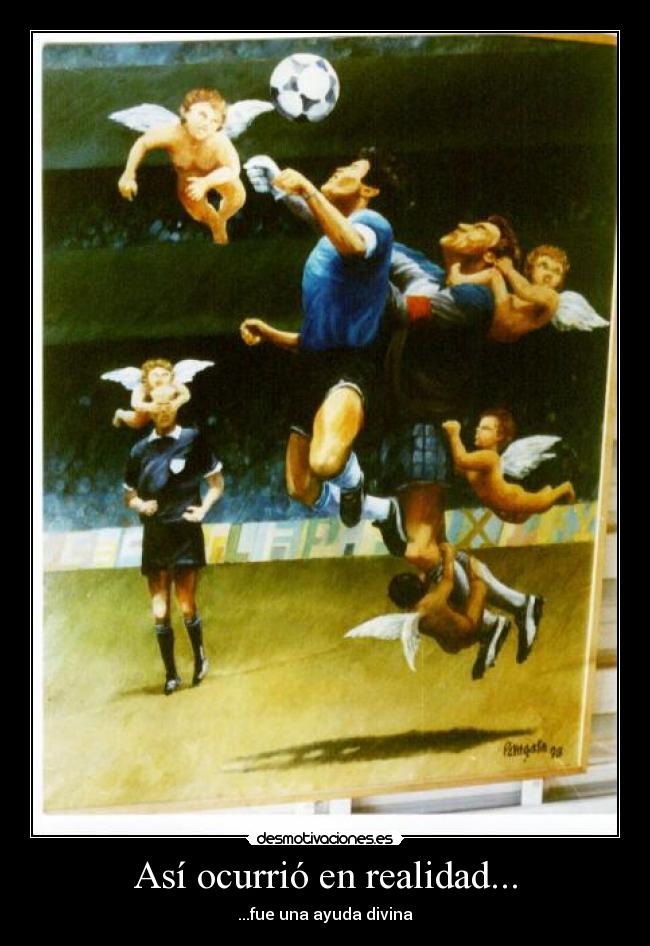 Así ocurrió en realidad... - ...fue una ayuda divina