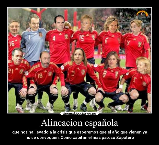carteles alineacion desmotivaciones