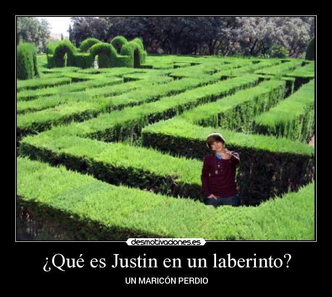 ¿Qué es Justin en un laberinto? -