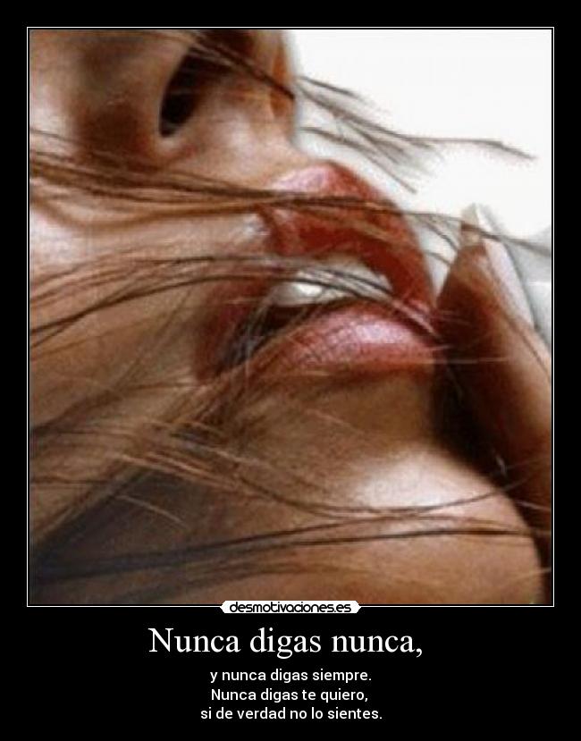 Nunca digas nunca,  - 