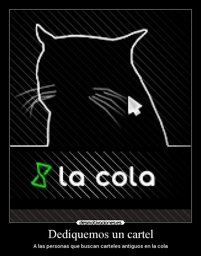 Dediquemos un cartel - 