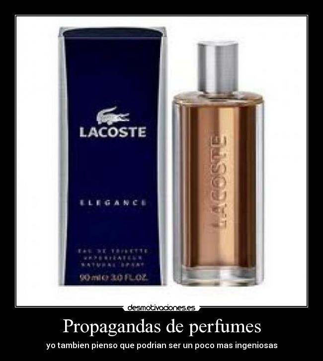 Propagandas de perfumes - 