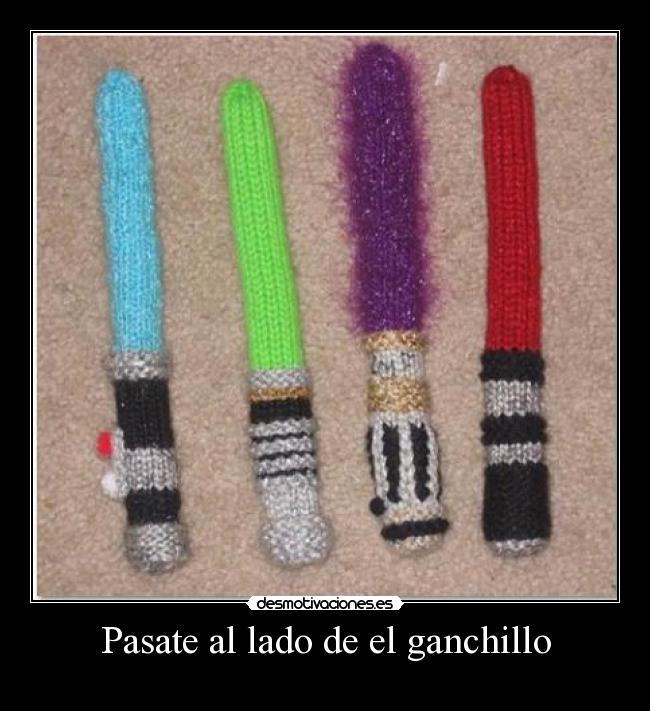 Pasate al lado de el ganchillo -