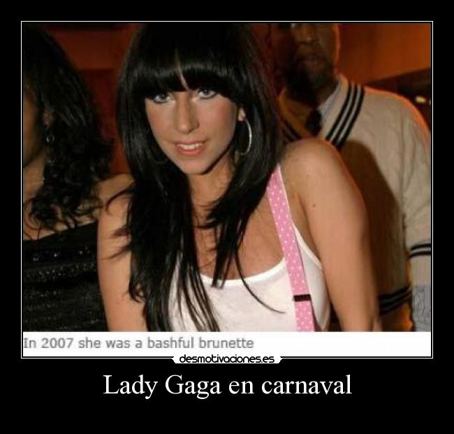 Lady Gaga en carnaval -