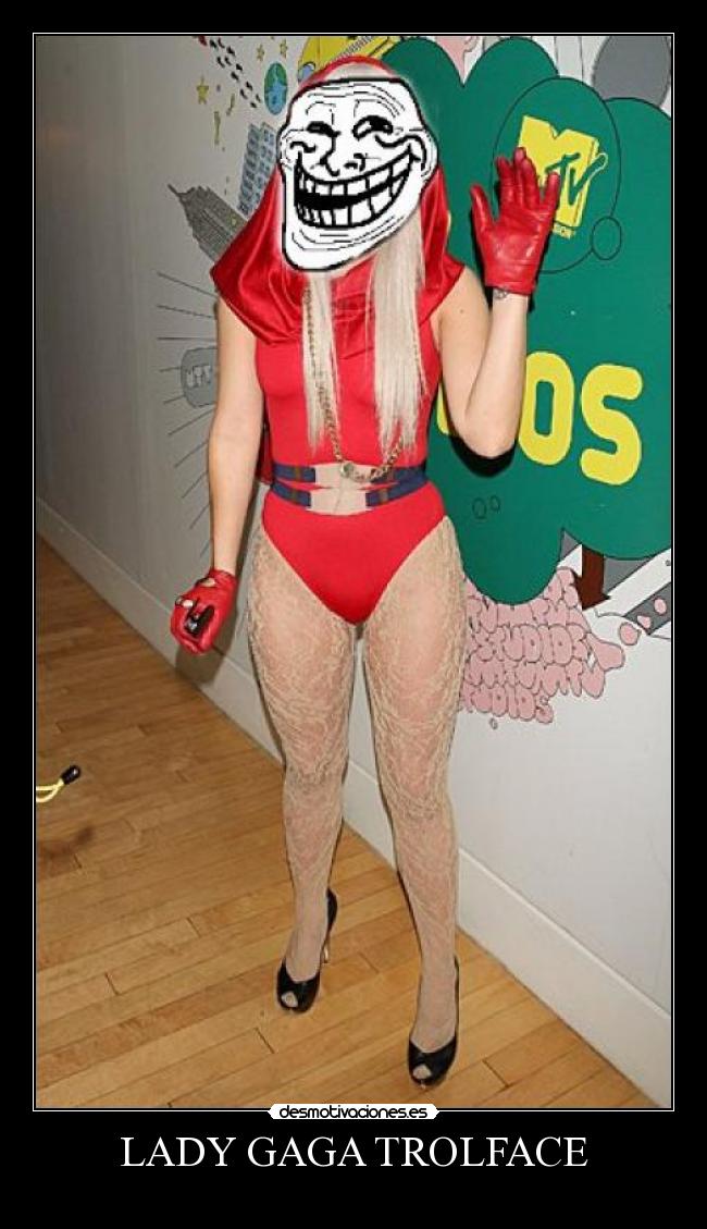 LADY GAGA TROLFACE -