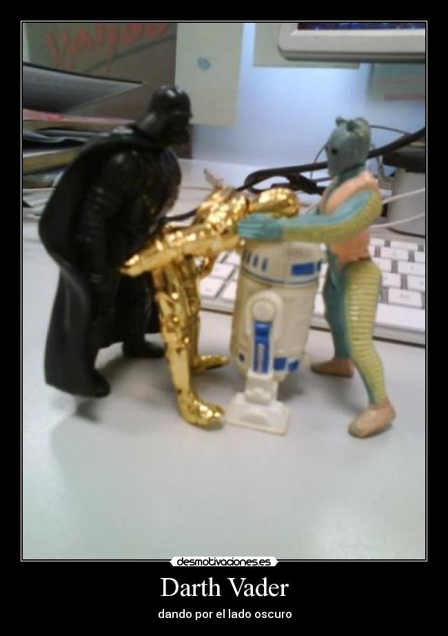 Darth Vader - dando por el lado oscuro