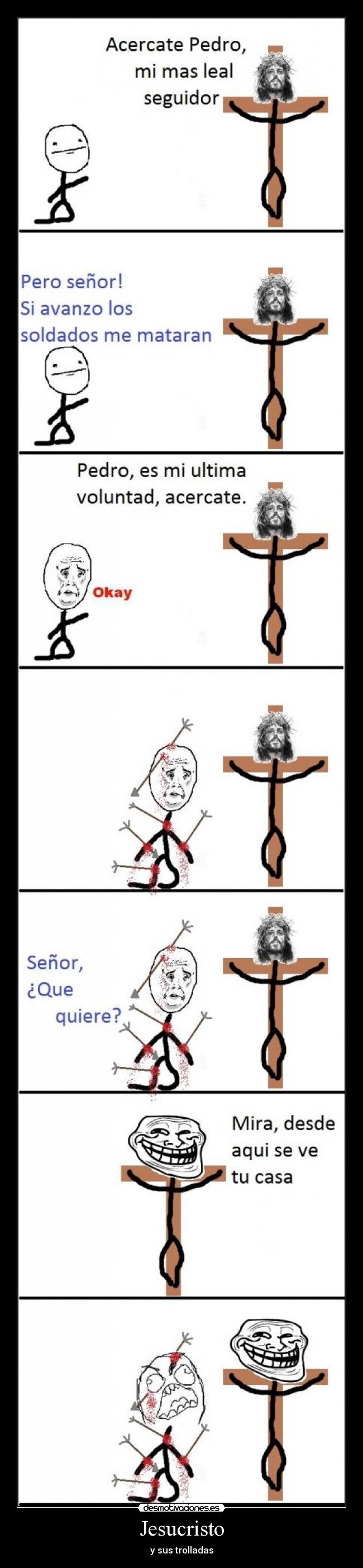Jesucristo - y sus trolladas