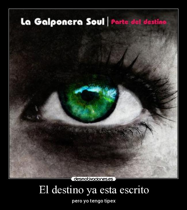 El destino ya esta escrito - 