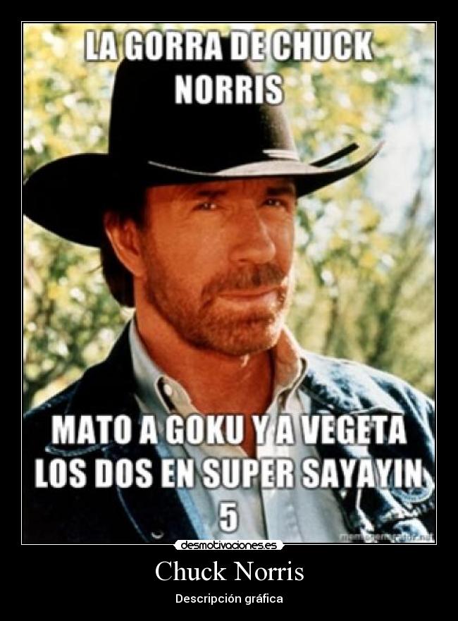 Chuck Norris - Descripción gráfica