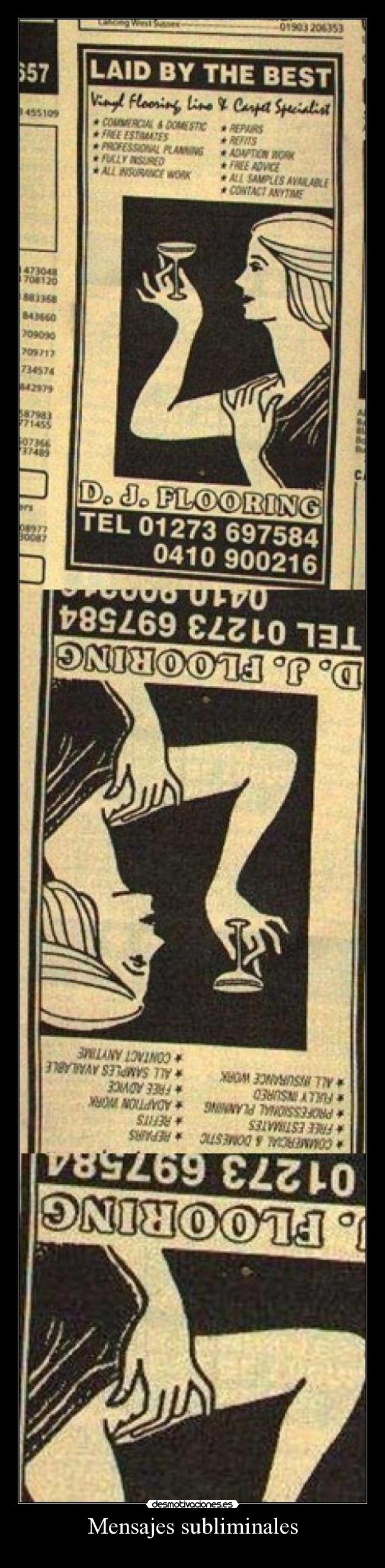 Mensajes subliminales -