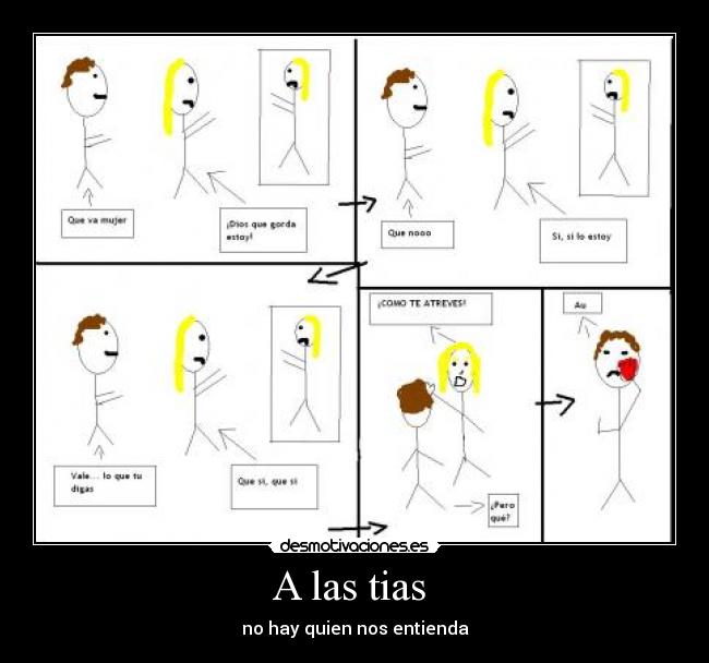 A las tias -