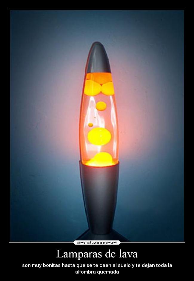 Lamparas de lava - 