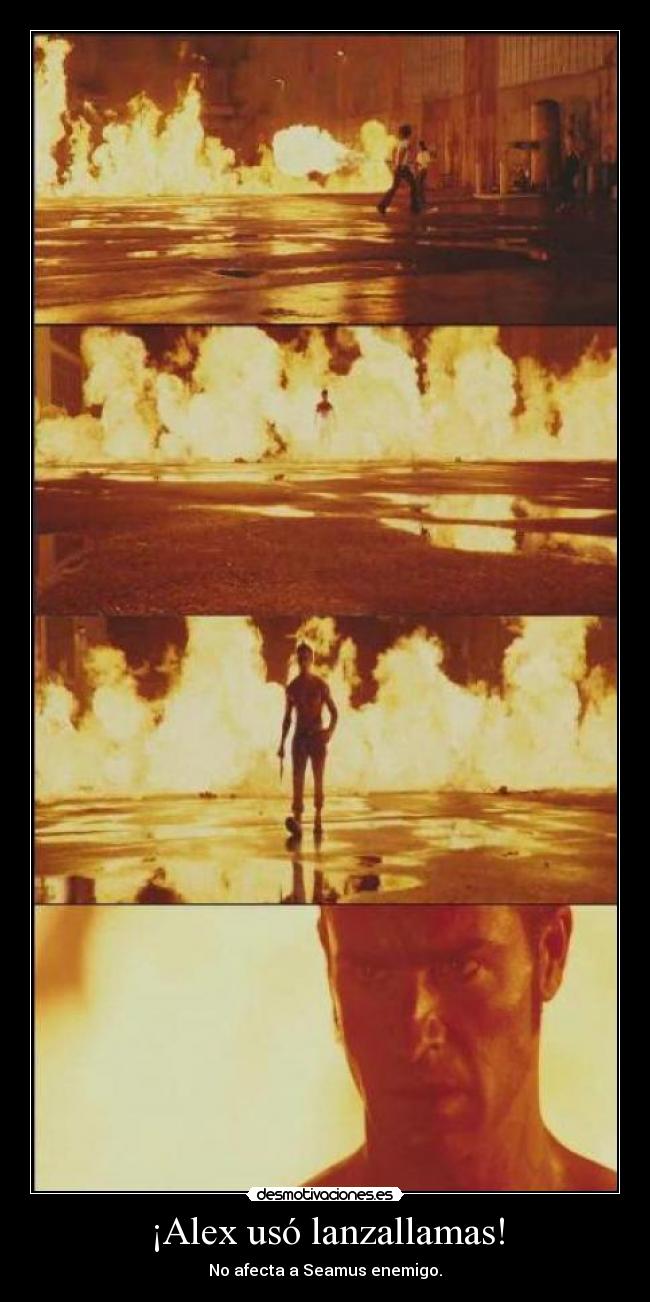 ¡Alex usó lanzallamas! - 