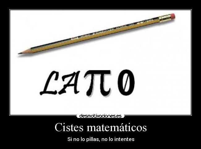 Cistes matemáticos -