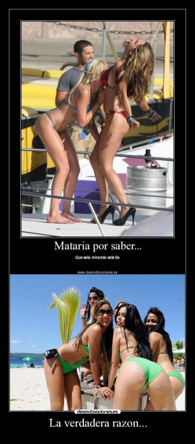 La verdadera razon... -