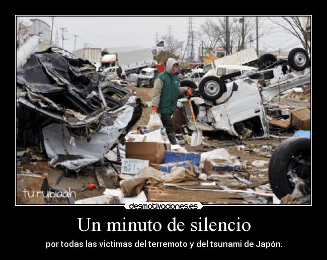Un minuto de silencio -