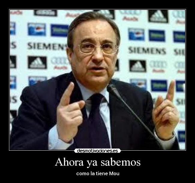 Ahora ya sabemos -