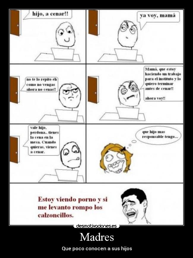 Madres - Que poco conocen a sus hijos