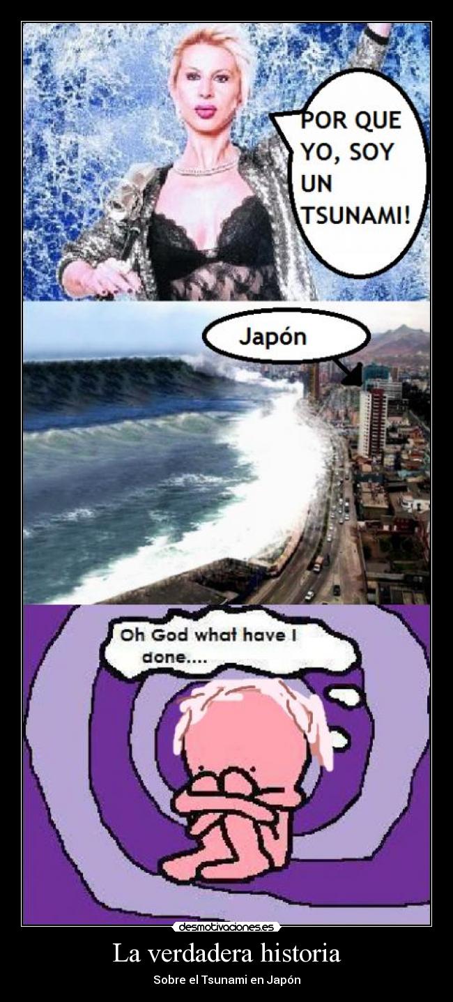 La verdadera historia - Sobre el Tsunami en Japón