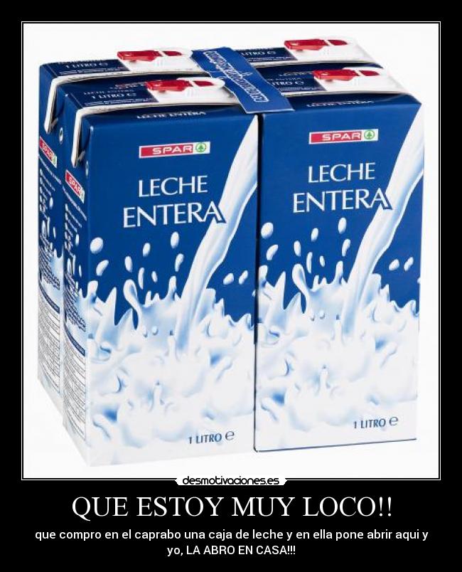 QUE ESTOY MUY LOCO!! -