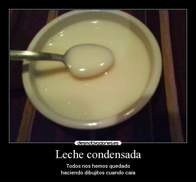 Leche condensada -