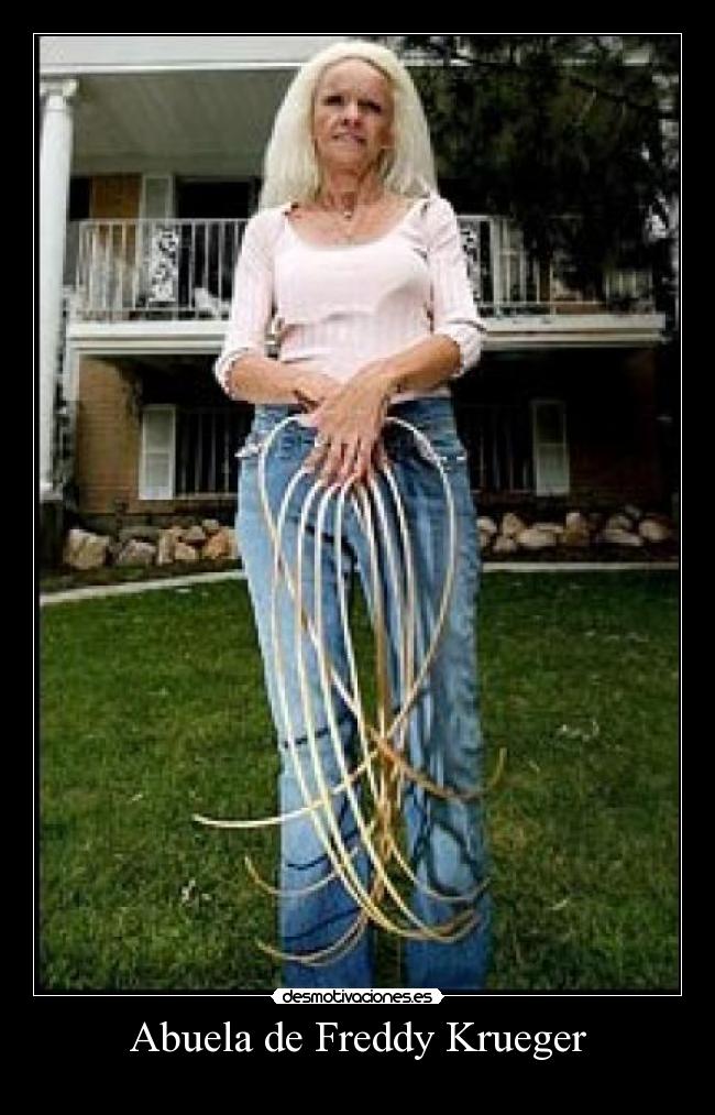 Abuela de Freddy Krueger -