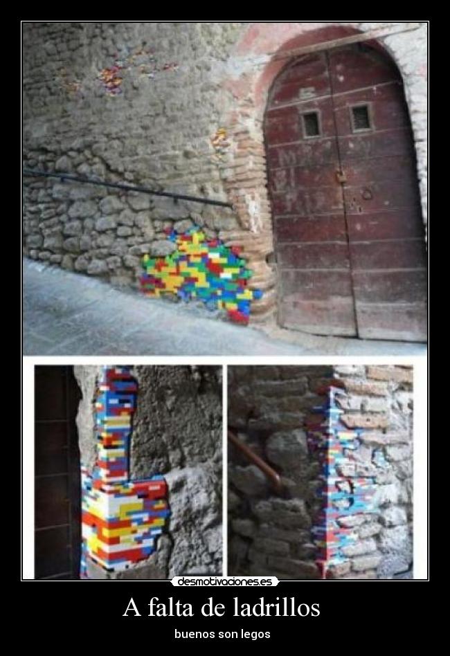 A falta de ladrillos  - 