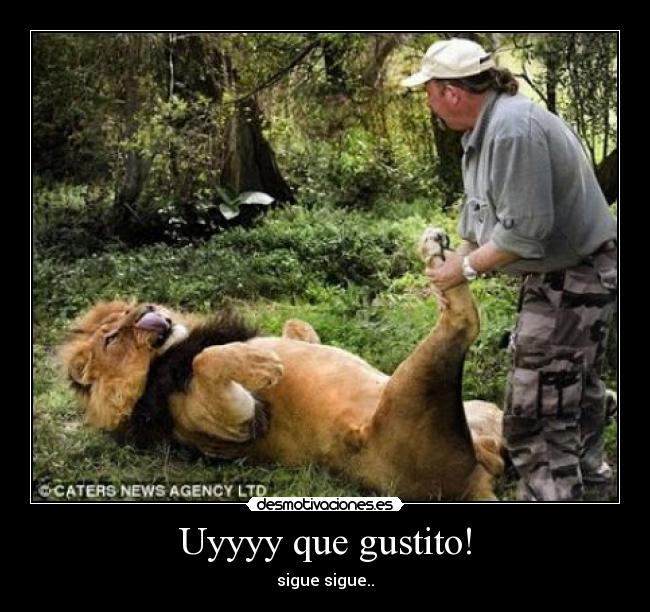 Uyyyy que gustito! - 
