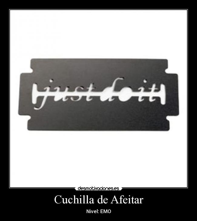 Cuchilla de Afeitar - Nivel: EMO