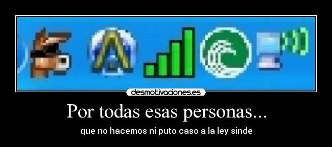 Por todas esas personas... - 