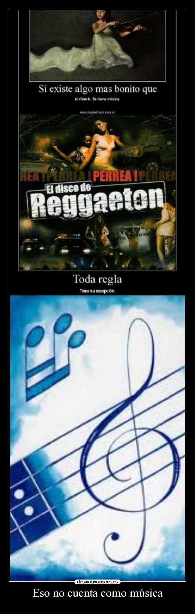 Eso no cuenta como música -