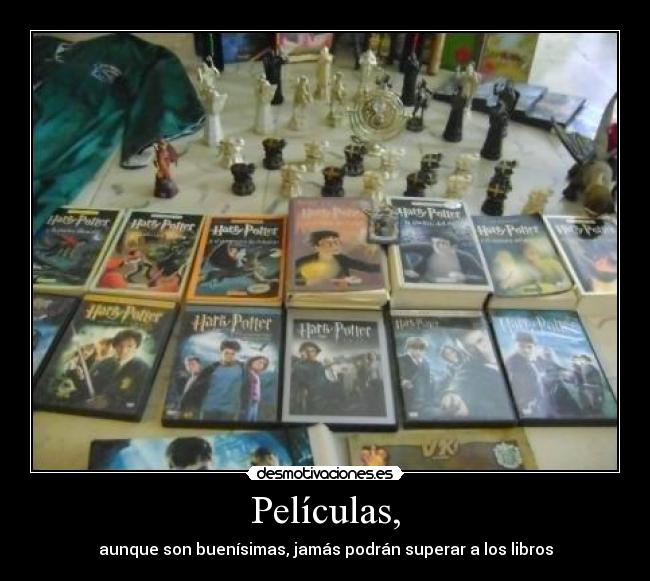 Películas, -
