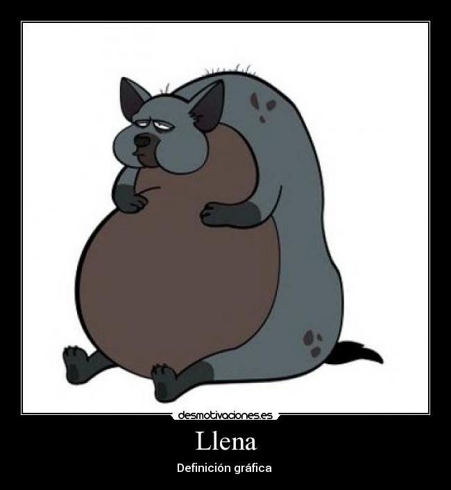 Llena - Definición gráfica 