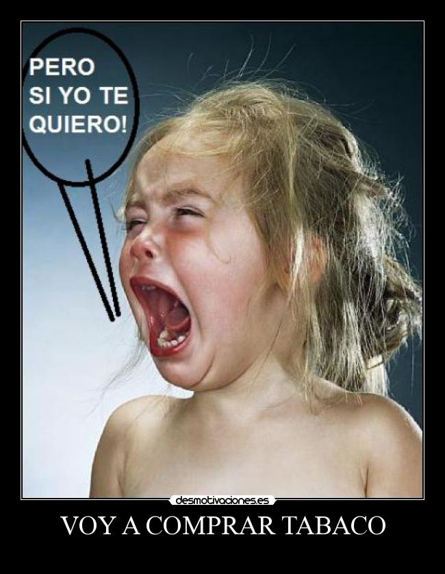 VOY A COMPRAR TABACO - 