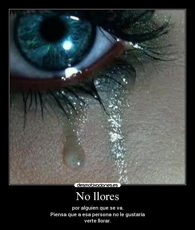 No llores - 