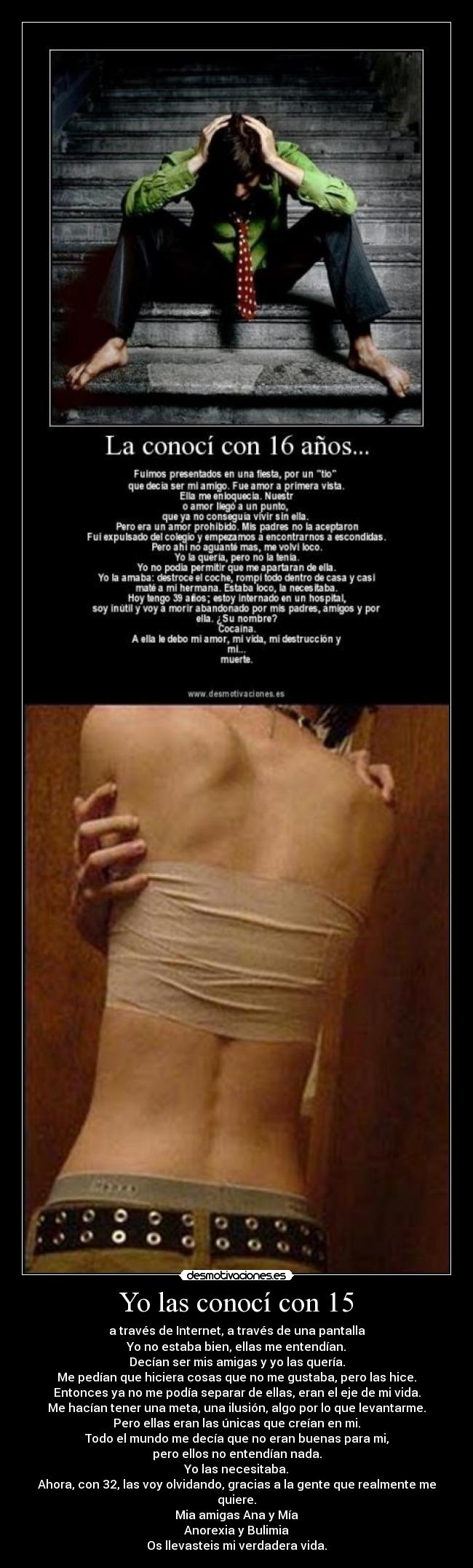 Yo las conocí con 15 - 