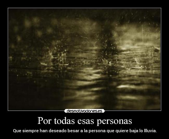 Por todas esas personas - 